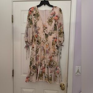 Taylor Pink Floral Dress (Women’s Size 12)